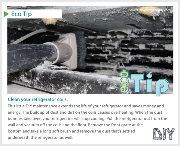 EcoTip: Clean Fridge Coils