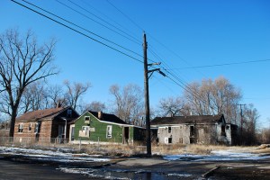 Abandoned homes in Gary, IN (photo: Lotzman Katzman)